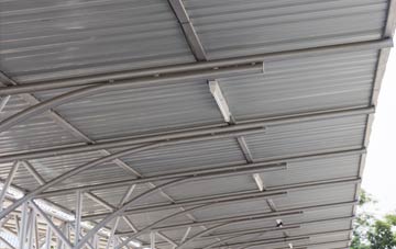 installing Shortwood metal roofing